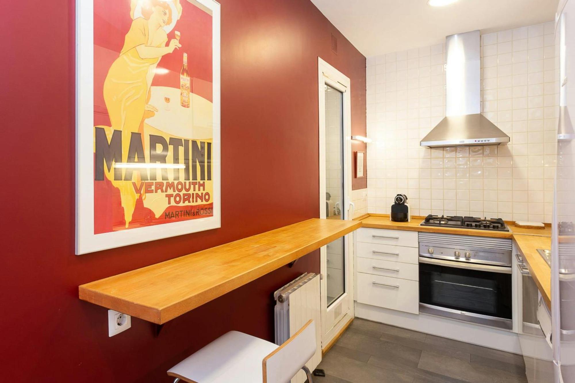 Filmoteca Sarria 1- Wifi Quiet Bright Comfi Apartment Barcelona Bagian luar foto
